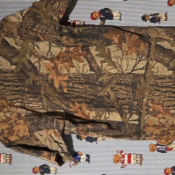 Vintage Nebraska Huskers Camouflage Shirt Boggy Creek Camo - Picture 9 of 11